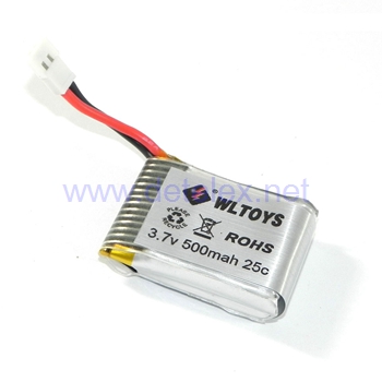 XK-K123 AS350 wltoys V931 helicopter parts battery 3.7V 500mah